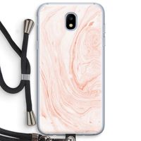 Peach bath: Samsung Galaxy J5 (2017) Transparant Hoesje met koord