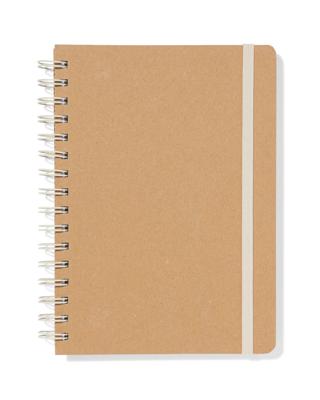 HEMA Notitieboek A5 Gelinieerd Kraft