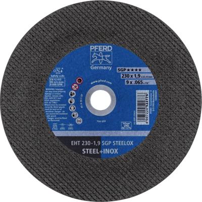 PFERD TOOLS EHT 230-1,9 SGP STEELOX 61328702 Doorslijpschijf recht 230 mm 25 stuk(s) RVS, Staal