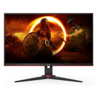 AOC G2 Q27G2E/BK computer monitor 68,6 cm (27") 2560 x 1440 Pixels Quad HD Zwart, Rood - thumbnail