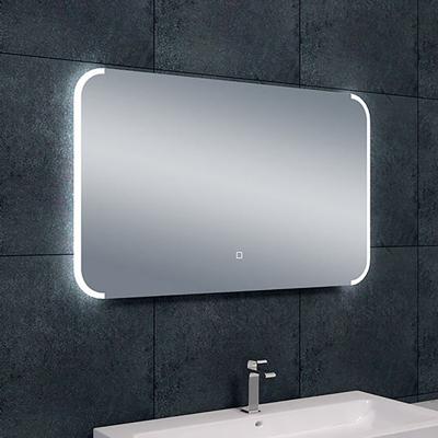 Wiesbaden Bracket LED Badkamerspiegel 100x60 cm - Dimbaar met Verwarming