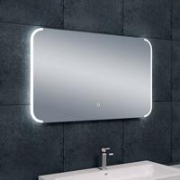 Wiesbaden Bracket LED Badkamerspiegel 100x60 cm - Dimbaar met Verwarming