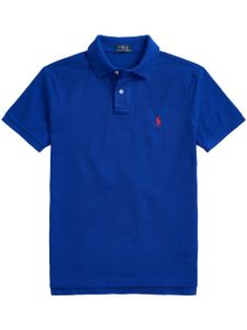 Polo Ralph Lauren chemise boutonnée à motif Polo Pony - Bleu