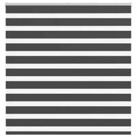 VidaXL Zebra rolgordijn 150x150 cm stofbreedte 145,9 cm zwart