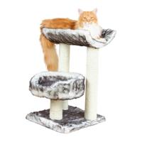 Krabpaal voor Katten Trixie 44567 Boomstructuur Sisal Zwart Ø 8 cm 62 cm 36 x 36 cm - thumbnail