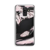 Roze stroom: Samsung Galaxy J8 (2018) Transparant Hoesje