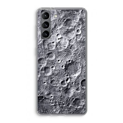 Maanlandschap: Samsung Galaxy S21 Transparant Hoesje