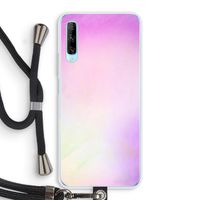 Flow mist pastel: Huawei P Smart Pro Transparant Hoesje met koord