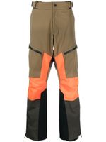 Moncler Grenoble pantalon de ski à design colour block - Vert