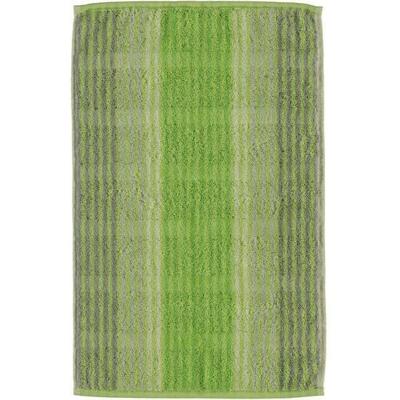 Cawö Cawö Cashmere Streifen Gastendoekje Kiwi 30x50