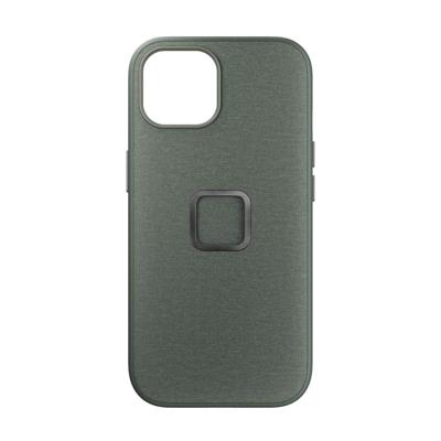 Peak Design - Mobile Everyday Fabric Case Iphone 15 - Charcoal Sage