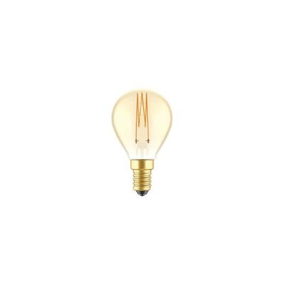 LED Gouden Gloeilamp Carbon Lijn Filament Kooi Mini Globe G45 3,4W 300Lm E14 2700K Dimbaar - C52 | Creative-Cables | Lamp kopen | Creative-Cables | |