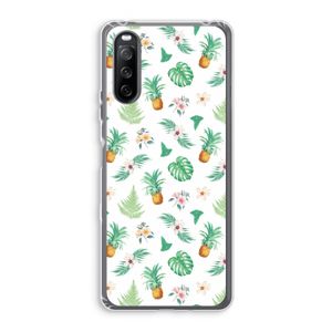 Ananas bladeren: Sony Xperia 10 III Transparant Hoesje