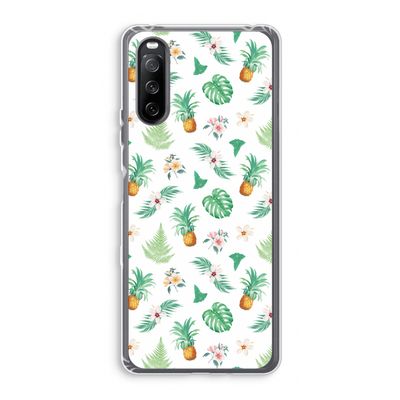 Ananas bladeren: Sony Xperia 10 III Transparant Hoesje
