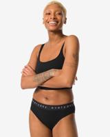 HEMA Damesslip Katoen Everyday Tailleband Zwart (zwart) HEMA Damesslip Katoen Everyday Tailleband Zwart (zwart)