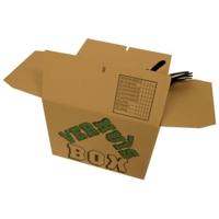 Cleverpack verhuisdozen [25x] - 480x320x360mm - met logo