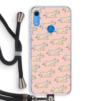Ponys: Huawei Y6s Transparant Hoesje met koord Ponys: Huawei Y6s Transparant Hoesje met koord