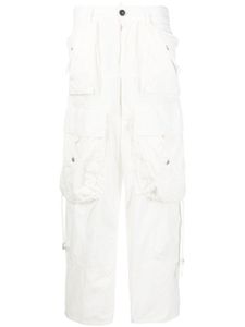 DSQUARED2 pantalon à poches cargo - Blanc