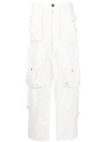 DSQUARED2 pantalon à poches cargo - Blanc