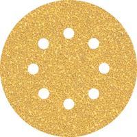 Bosch Accessoires expert c470 schuurpapier voor excenterschuurmachines 125 mm, 8 gaten, k40 5-delig - 2608900803