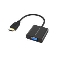 Adapter HDMI naar VGA Conceptronic 1080P Zwart 25 cm