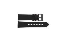 Horlogeband Fossil FS5235 Textiel Zwart 24mm