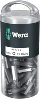 Wera 867/1 Z TORX® DIY 100, TX 40 x 25 mm (100 Bits pro Box) - 1 stuk(s) - 05072452001