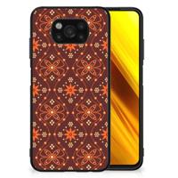 Xiaomi Poco X3 | X3 Pro Back Case Batik Brown
