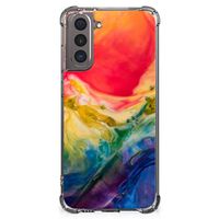 Back Cover Samsung Galaxy S21 Watercolor Dark