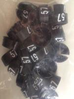 MB zwart/wit 57 voor op kledinghanger