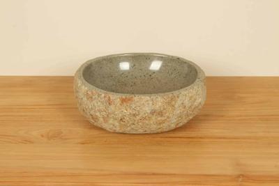 Waskom riviersteen RS020317, 32x29x12 cm