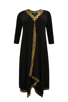 Yoek Jurk LEO | Zwart | Maat 58/60