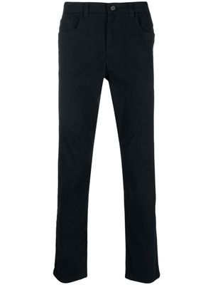 Vince pantalon Dylan droit à taille basse - Bleu