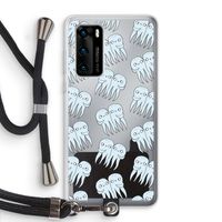 Octopussen: Huawei P40 Transparant Hoesje met koord
