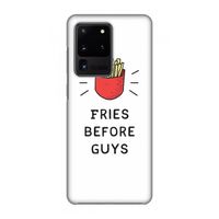 Fries before guys: Volledig geprint Samsung Galaxy S20 Ultra Hoesje