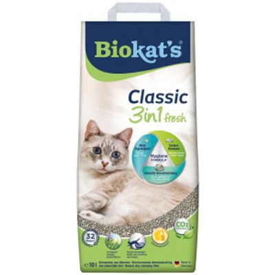 Biokat&apos;s Classic Fresh kattenbakvulling 10 liter