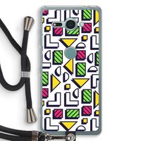8-bit N°4: Sony Xperia XZ2 Compact Transparant Hoesje met koord