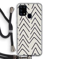 Marrakech Arrows: Samsung Galaxy M31 Transparant Hoesje met koord