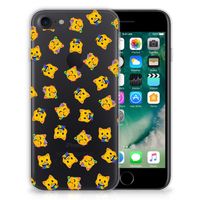 TPU bumper voor iPhone SE 2022 | SE 2020 | 8 | 7 Katten Emojis - thumbnail