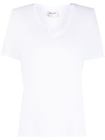 Mariuccia Milano Kids Effen T-shirt - Wit - thumbnail