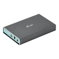 i-tec MySafe Dual M.2 SSD-behuizing USB-C 3.1 Gen 2 10 GBit/s M.2 SATA 2280 CAMYSAFEDUALM2