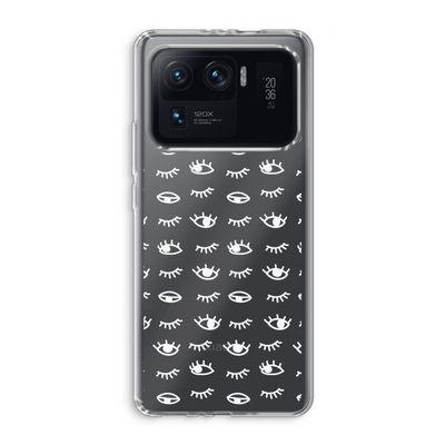Eye pattern #3: Xiaomi Mi 11 Ultra Transparant Hoesje