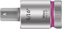 Wera 8740 B HF Binnenzeskant Zyklop Bitdop met 3/8"-aandrijving met vasthoudfunctie, 5/16" x 38 mm - 1 stuk(s) - 05003091001