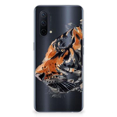 Smartphone hoesje OnePlus Nord CE 5G Watercolor Tiger