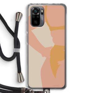 Bikini body: Xiaomi Redmi Note 10 Pro Transparant Hoesje met koord