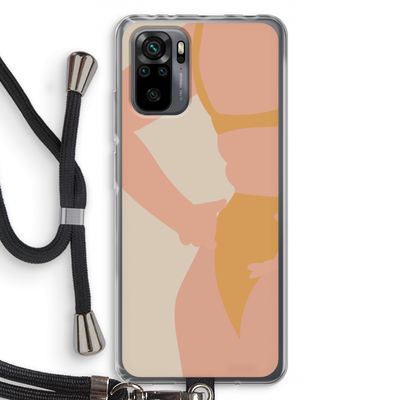 Bikini body: Xiaomi Redmi Note 10 Pro Transparant Hoesje met koord
