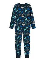 Name It Name It Kinder Pyjama Jongens Lang Blauw Gamer