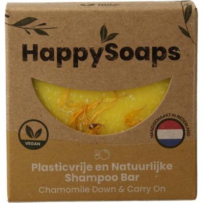 Happysoaps Shampoobar chamomile down & carry on