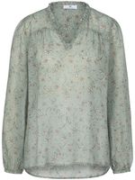 Blouse zonder sluiting Van Peter Hahn groen - thumbnail