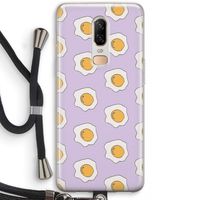 Bacon to my eggs #1: OnePlus 6 Transparant Hoesje met koord